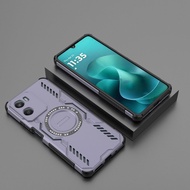 Suitable for MOTO G06 4G Butterfly Armor Magnetic Phone Case Motorola G06 Phone Case