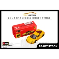 Bburago 1:64 Ferrari 488 GTB Yellow
