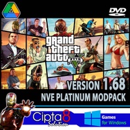GTA V VERSION 1.68 NVE PLATINUM MODPACK + BONUS OST - GAME PC