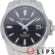 精工 Grand Grand Seiko自動機械男士腕錶 SBGR031/9S55-00C0，含保固卡和維修證書。不鏽鋼材質，黑色錶殼，拋光處理，成色極佳。 [二手]