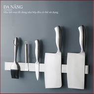Thanh hít dao kéo nam châm vĩnh cửu - giá treo dao kéo dụng cụ bọc hộp inox 304 cao cấp