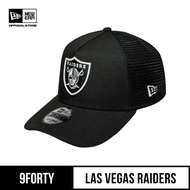New Era 9FORTY A-Frame Trucker Las Vegas Raiders Black Snapback Cap