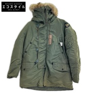 Buzz Rickson M13675 ​​卡其色 N-3B 飛行夾克，S 碼 [二手]