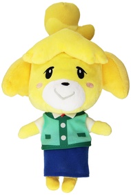 Little Buddy USA Animal Crossing New Leaf Isabelle/Shizue 8"" Plush, multi-colored, standard (1307) 