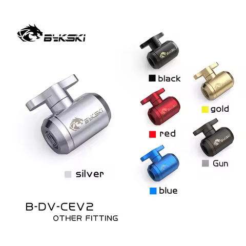 Bykski G1/4" B-DV-CEV2 Mini Valve Water Cooling