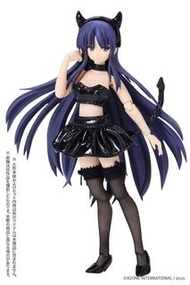 (預訂) 日版 Azone Picco neemo 1/12 小惡魔套裝 亮皮黑色 娃衣 可動人偶 素體 人形娃娃 Figma 黏土人 Nendoroid OB11