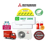 Mitsubishi Heavy Inverter (R32) System 2 Aircon + FREE Delivery + FREE 60 Month Warranty + FREE Consultation Service