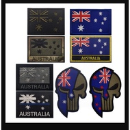 AUSTRALIA AUSTRALIA Flag Embroidery Velcro Armband Outdoor Bag Accessories Badge Flag Armband