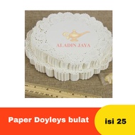 Round Paper Doyleys (25 pieces) PAPER DOLI PAPER DOLLY/)
