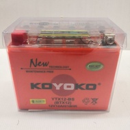Koyoko Battery YTX12-BS Nanogel YTX12BS