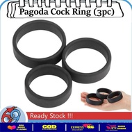 TERLARIS PAGODA COCK RING SILICONE | O - RING FOR DELAY SET OF 3 SEXTOYS PRIA SELAMAT DATANG DI MIVA