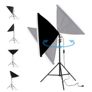 Studio 50x70cm Softbox Lighting Umbrella E27 Socket Light Lamp 3200K 5500K Studio Lighting Set Studi