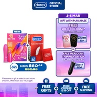 Durex Play 2in1 Vibrator Toy + Durex Fetherlite Ultima Condoms 12s