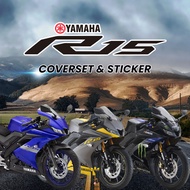 R15 V3 Cover set Monster/ Black & Yellow / Blue / Black Original Hong Leong Yamaha R 15 Coverset Ori