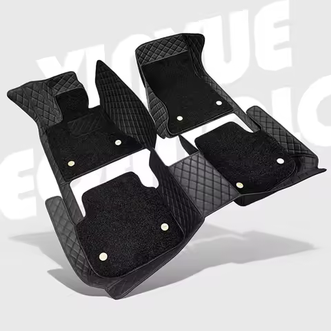 Double layer 5D Custom Car Floor Mats For Nissan Patrol Y61 Y62 Y63 Armada Auto Carpets Foot liners 