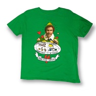 Vintage ELF Movie Full Print Short Sleeve T-shirt