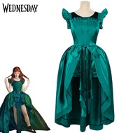 Cosplay Costumes: Enid from Addams Family, Invisible Woman, Agnes Evening Gown