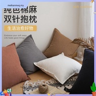 Black Cushion Cover 45x45 55x55cm Soft Linen Cushion Case White Simple Ikea Cushion Covers Pillow Ca