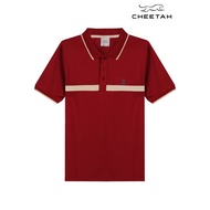Cheetah Men Baju Lelaki Regular Fit Cotton Blend Short Sleeve Polo Tee - 76998