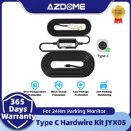 AZDOME Type-C Port 3-Lead Acc Hardwire Kit 12-24V to 5V/2.5A Low Voltage Protection JYX05 for M330 M
