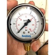 10 And 25 BAR Air Pressure Gauge