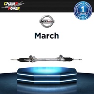 แร็คพวงมาลัยเพาเวอร์ Nissan March แท้ประกอบใหม่ รับประกัน 1 ปี (ไม่จำกัดระยะทาง)