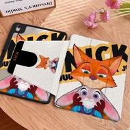 เคสไอแพด Pro11 12.9 Gen11 Zootopia หมุนได้ 360° iPad Air5 Gen10 Gen9 Air6 mini7 2025