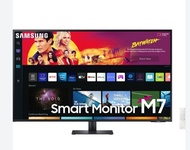 จอมอนิเตอร์ SAMSUNG MONITOR LS32BM700UEXXT (VA 4K Smart Monitor)