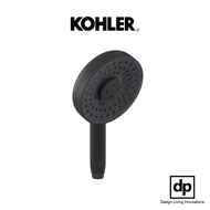 KOHLER หัวฝักบัว รุ่น [Statement/WaterMind Technology] สีดำด้าน แบบทรงกลม ปรับสายน้ำได้ 3 แบบ K-2869