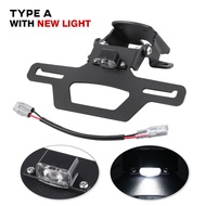 ZX6R 2024 Hidden License Plate Holder For KAWASAKI ZX-6R NINJA ZX 636 2025 Motorcycle Tail Tidy Rear