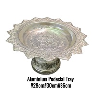 [ Aluminium ] Pedestal Tray / Aluminium Design Tray Dulang Hantaran Perkahwinan