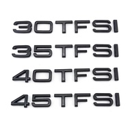 Black Audi TFSI Tail Mark Word Car Rear Displacement A3 A4 A5 A6 A7 Q2 Q3 Q5 Q7