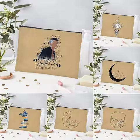SJM Velaris Toiletry Bag Feyre's Tattoo ACOTAR Bookish Makeup Bags SJM City of Starlight Make Up Org