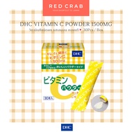 REDCRAB-DHC VITAMIN C POWDER 1500MG Lemon Flavor 30PCS/BOX