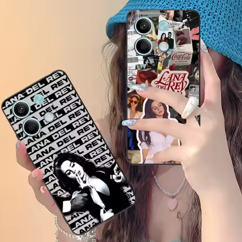 Painting Lana del Rey Mobile Cell Phone Case for Xiaomi Redmi Note 13 12 11 10 9 8 7 6 S A Pro Lite 