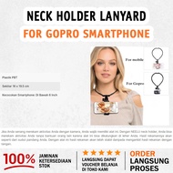 Neck Holder Lanyard Strap Neck Necklace || For GoPro Smartphone