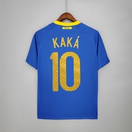 2010 Brazil KAKA High Quality Custom Retro Football Jersey Shirt