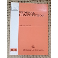 preloved FEDERAL CONSTITUTION ilbs