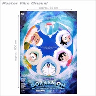 Movie Poster DORAEMON: GREAT ADVENTURE IN THE ANTARCTIC KACHI KOCHI - original Indonesian one sheet 