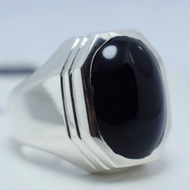 男士深黑紅色葉門瑪瑙戒指 葉門瑪瑙 Yamni Akik 戒指 Aqiq 戒指 Aqeeq