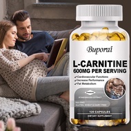 L-Carnitine L-Tartrate Capsules - Carnitine Supplement, L-Carnitine 600 mg - Gluten-Free