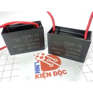 Fan capacitor CBB61 12UF 450VAC