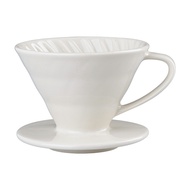 Ceramic Filter Cup V60 Hand Brewed Coffee Filter Funnel Cup American Coffee Drip Coffee Utensil Shar