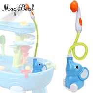 [MagiDeal] Baby Bath Shower Head Elephant Water Sprayer Yard Sink Bathroom Bathtub Toy