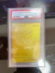 PSA 8 PTCG Pikachu V Pokemon cards SWSH145 Celebrations Ultra-Premium Collection card