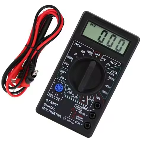 [NEW!A08R】 DT830 Portable Volt Multi Meter Car Battery Tester Circuit Tester Digital Multimeter Test