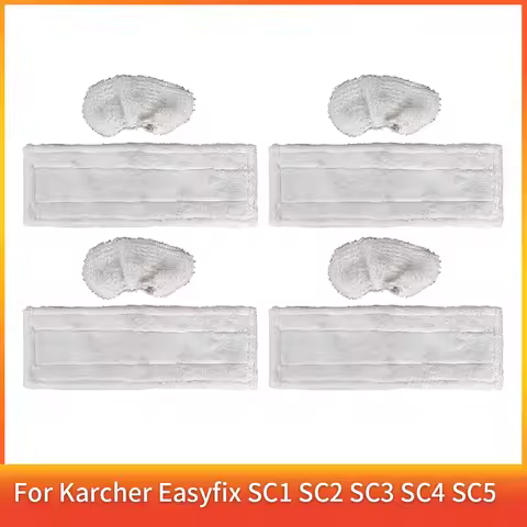 Steam cleaning mop cloth floor mop pad suitable for Karcher Easyfix SC1 SC2 SC3 SC4 SC5 steam vacuum