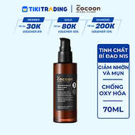 Tinh chất bí đao N15 với 15% Niacinamide giảm bóng nhờn và giảm mụn Cocoon 70ml