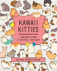 Kawaii Kitties: Learn How to Draw 75 Cats in All Their Glory (Volume 6) พร้อมส่ง!(English Book)