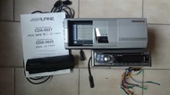 阿爾派 ALPINE CDA-9827 MP3/WMA/AUX alpine +12CD換片箱 賣4500